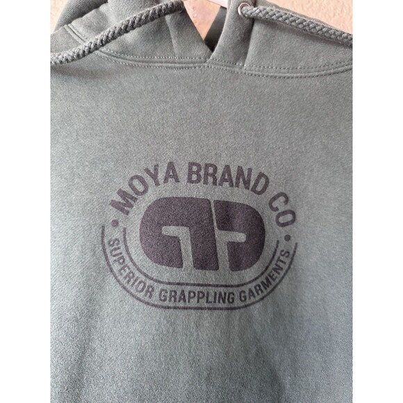 Moya Brand Co Grappling MMA Pullover Hoodie Sweater Men’s Size Medium Green - Picture 4 of 12